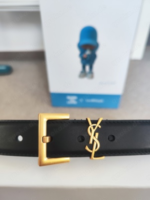 Yves Saint Laurent Gürtel Belt Ledergürtel 