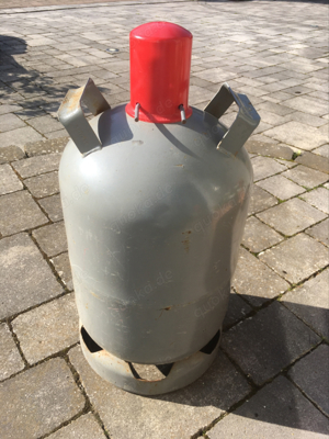 Graue Gasflasche 11kg 