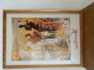 Kunstdruck gerahmt El torero hallucinogene von Salvador Dali