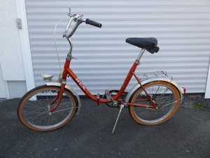 Historisches Klappfahrrad gebraucht.