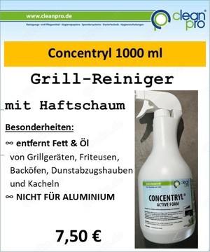 Concentryl - Grillreiniger 1000 ml