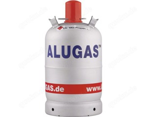 11 kg Alu-Gasflasche Eigentumflasche leer