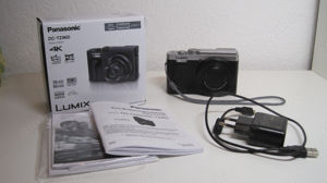 PANASONIC - Lumix DC-TZ 96 D - Leica - Kamera - silber - OVP