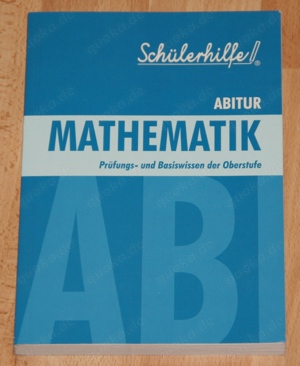 NEU - Schülerhilfe "Mathematik" - für die Oberstufe - Abitur