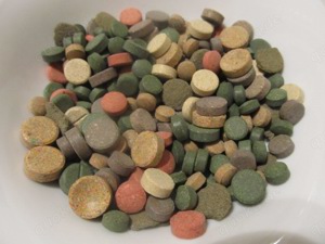 Verkaufe Futtertabletten Mix Boden- und Hafttabletten (12 Sorten)