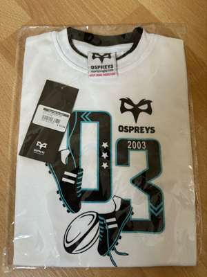 Rugby Ospreys Kinder Tshirt T shirt Aufkleber Bild 3