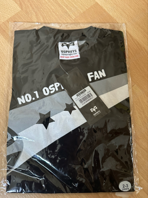 Rugby Ospreys Kinder Tshirt T shirt Aufkleber Bild 7