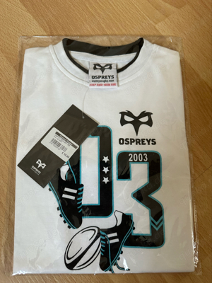 Rugby Ospreys Kinder Tshirt T shirt Aufkleber Bild 4
