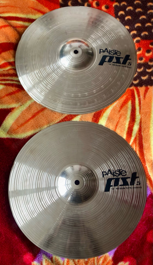 Paiste Pst5 medium rock hi hat 14 zoll Bild 2