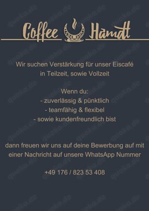 Verstärkung für unser Eiscafe