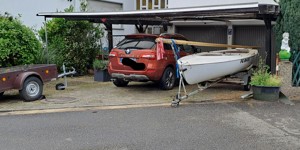 Carport Doppelcarport Unterstellplatz 6x5m