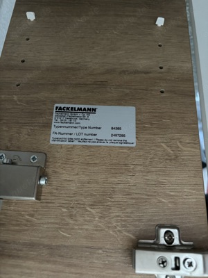 Fackelmann Waschbeckenunterschrank gebraucht Bild 5