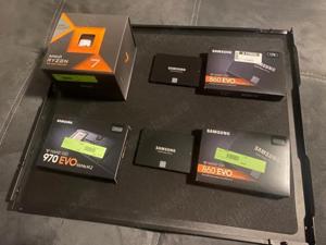 AMD Ryzen 7 7800X3D Box + MSI MAG B650 + 32GB + 3 x SSD + NH-D15 OVP + Garantie