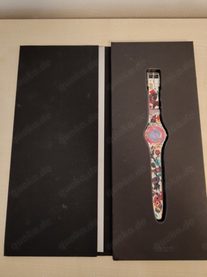 Uhren Swatch - Sam Francis GZ 123 - Art collection1992 - Without mit Hilfe Ohne Bild 5
