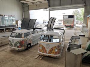 VW Bulli Ti als Cocktailwagen Retro Bild 3