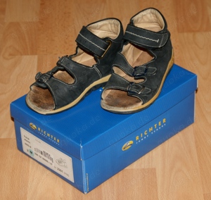 Bequeme Sandalen - Größe 27 - aus Leder - OVP - von RICHTER