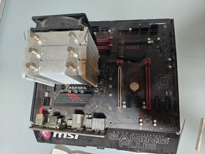 Mainboard, CPU, CPU Kühler  Bild 5