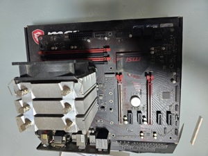 Mainboard, CPU, CPU Kühler  Bild 3