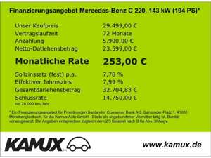 Mercedes-Benz C 220 d T 9G-Tronic 4Matic AMG-Line+LED+Navi Bild 5