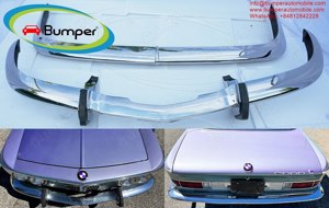 BMW 2000 CS bumpers (1965-1969) by stainless steel BMW 2000 CS (1965-1969) bumpers. One set includes Bild 1