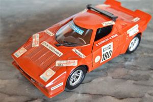 POLISTIL S 32 Lancia Stratos, START 180, rot, - Rar- TOP-ZUSTAND -