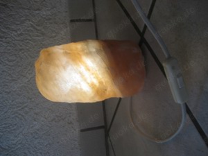 Rosenquarz Leuchte 2,5 kg, Salz Leuchte Salzlampe Salzsteinlampe Kristall Lampe, incl. Leuchtmittel  Bild 6