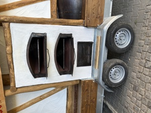 Historischen Verkaufsanhänger Imbisswagen Backhaus Bild 5