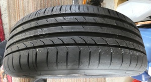 Neue Reifen mit Felgen 205-55-R16 V-Sommer-Schwarz Bild 2