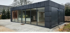 Wohncontainer, Gartenhaus, Verkaufslokal 9x3m Bild 2