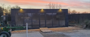 Wohncontainer, Gartenhaus, Verkaufslokal 9x3m Bild 5