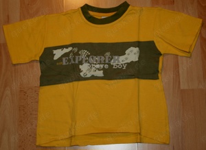 Gelb-grünes T-Shirt - Größe 98 - Kurzarm - von BOB der BÄR