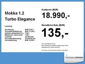 Opel Mokka 1.2 Turbo Elegance FLA SpurW LM KAM LED Bild 2