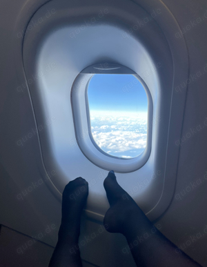 duftende Stewardess Nylons  Bild 1