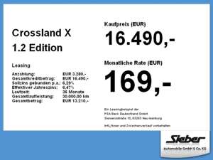 Opel Crossland X 1.2 Edition *LED*Klimaanlage* Bild 4