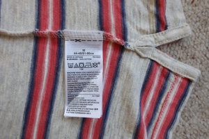GAP T-Shirt Streifen pink blau grau weiß Größe M Bild 4