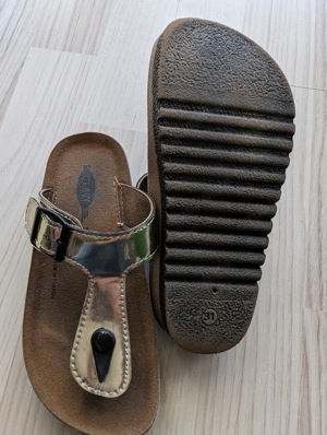 Schuhe Gr. 31 - Zehentrenner Schläppchen wie Birkenstock  Bild 2
