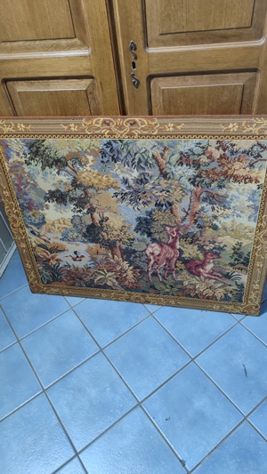 Gobelin Wandbild Jagdmotiv 