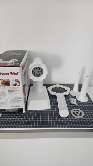 Kitchen Aid Küchenmaschine Classic mit Zubehör Modell 5K SM 45 EWH Bild 5