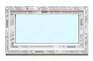 Kunststofffenster, Fenster auf Lager abholbar 100x60 cm Drehkipp