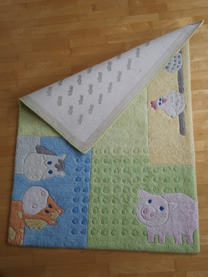 HABA Teppich fürs Kinderzimmer, eng gewoben Bild 2