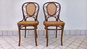 Paar stuhle Thonet nr 27 der 1881-1887 Bild 1