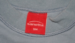 ORIGINAL - Blaues T-Shirt - Größe 104 - NEU -Kurzarm- von SANETTA Bild 3