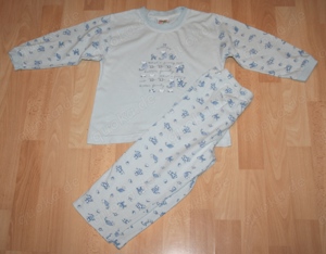 Schlafanzug - Größe 104 - Pyjama - 2teilig - Katze - BOB der BÄR Bild 2