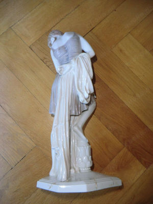 Rosenthal Jugendstil Mädchen Figur, ca 38cm hoch Bild 1