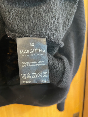 Pullover mit Leoprint, Strasssteine, Margittes, Größe 42 Bild 3