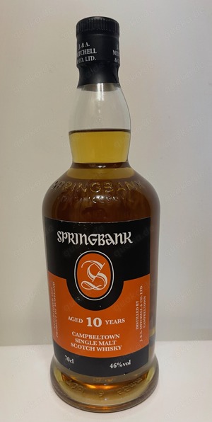 Springbank 10 jahre 46% 0,7l campbeltown Scotch Whisky Single malt Bild 1