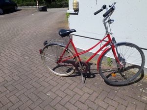 Damenrad in Rot Bild 1