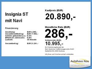 Opel Insignia ST mit Navi Anhängerkupp. Sitzhz. Inkl. Inspektion Bild 5