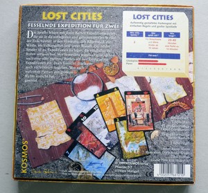 Lost Cities, Kartenspiel von 1999, KOSMOS Bild 2