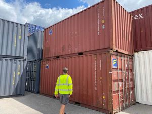 Container 20 40 Fuß trocken (6 m oder 12 m)   Überarbeiteter und wasserdichter Container